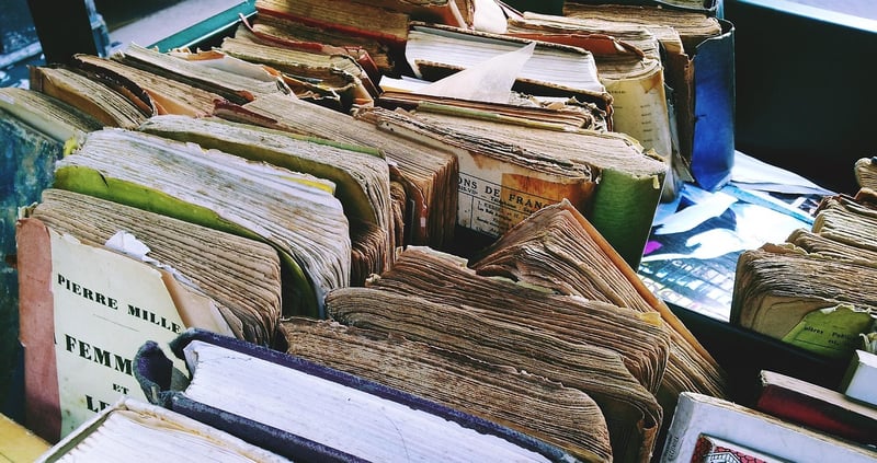Vintage Book Art